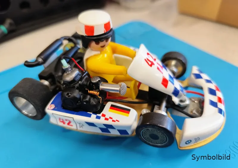 SLOT-GO-KART KIT - Vollgefedert (vorne, hinten), by SCT