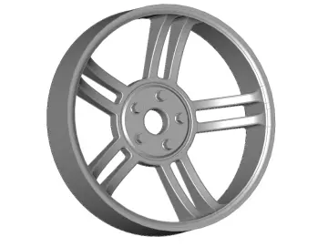 5 Doppelspeichen (V2), AD 16-22 mm, Felgeneinsatz 04