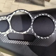 Gabelbrücke-Carbon-Verkleidungstei in 1 mm Carbon für original Alu-Brücke, Yamaha TRX850