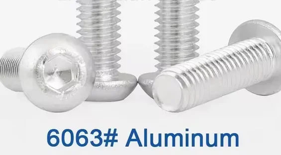 ALU Linsenkopfschraube, M2 von 4-10mm, Inbus