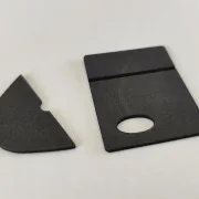 Abdeckung Motor, Frontspoiler, Moosgummi schwarz, f. SLOT-GO-KART by SCT