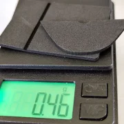 Abdeckung Motor, Frontspoiler, Moosgummi schwarz, f. SLOT-GO-KART by SCT