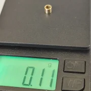 Achsdistanzen BRM, (1) H 0.1 - 3mm, Messing, Stahl, für 3mm Achsen