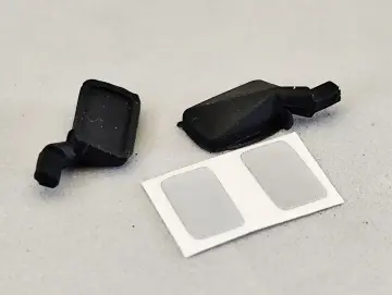 Außenspiegel "Mini TYPE" flexibel f.Slotcars 1:24 BRM Typ B f.Cooper etc.