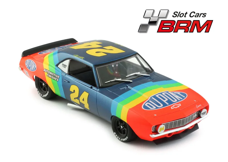 Chevrolet Camaro Z28 1969 - #24 Jeff Gordon first win Tribute - Slotcar Maßstab 1:24 analog BRM
