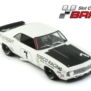 CAMARO Z28 1969 – TODCO RACING #7 - Slotcar Maßstab 1:24 analog BRM Camaro No. 7 in Rennversion mit Metall-Chassis