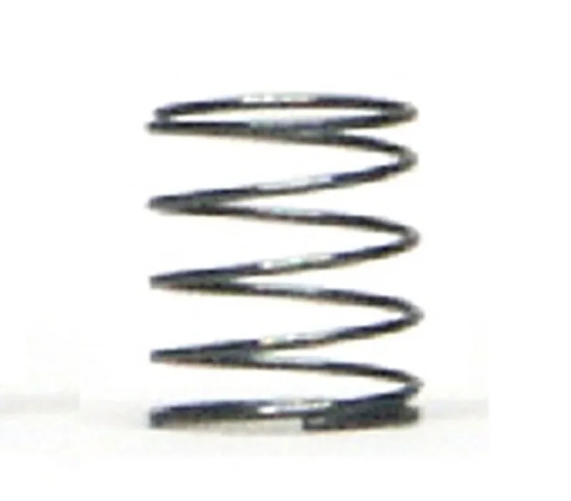Druckfeder (1)  Slot.it Ultra Soft (Stahl) kurze Ausführung für Fahrwerksdämpfung, Fahrwerk Federn für 3 mm Hülsen