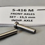 Einzel-Achsen 2x Ø3x15,5mm f.Slotcars 1:24 BRM - Einzerad, vorne