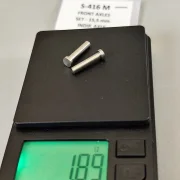 Einzel-Achsen 2x Ø3x15,5mm f.Slotcars 1:24 BRM - Einzerad, vorne