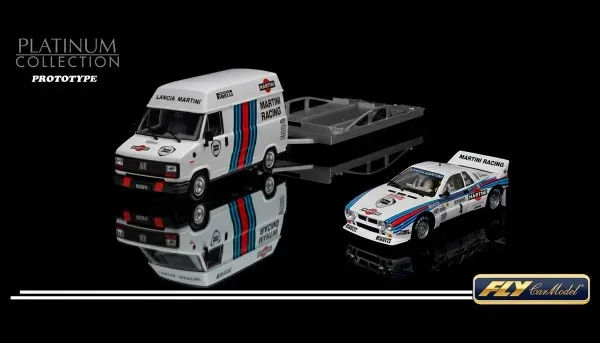 FLY Slotcar 1:32 Analog FLY Ducato Team MR, Platinum Collection, Hi-Detail-Resin-Ausführung