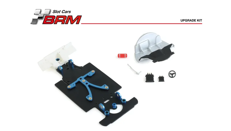 Fahrwerk-Upgrade Kit 1:24 BRM 962C inkl. Aluminium-Chassis zur Umrüstung auf neue Technik
