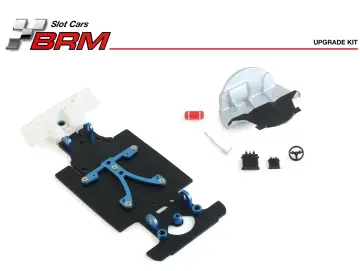 Fahrwerk-Upgrade Kit 1:24 BRM 962C inkl. Aluminium-Chassis zur Umrüstung auf neue Technik