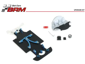 Fahrwerk-Upgrade Kit 1:24 BRM C9 inkl. Aluminium-Chassis zur Umrüstung auf neue Technik