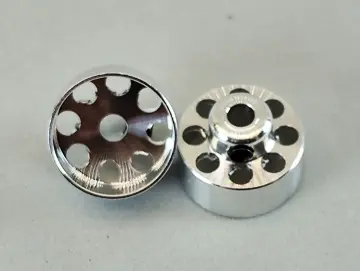 Felgen Design AD Ø19,0xB6 / ID 18,1 mm, f. Ø3mm Racing Aluminium mit Löchern. verlängerte Nabe