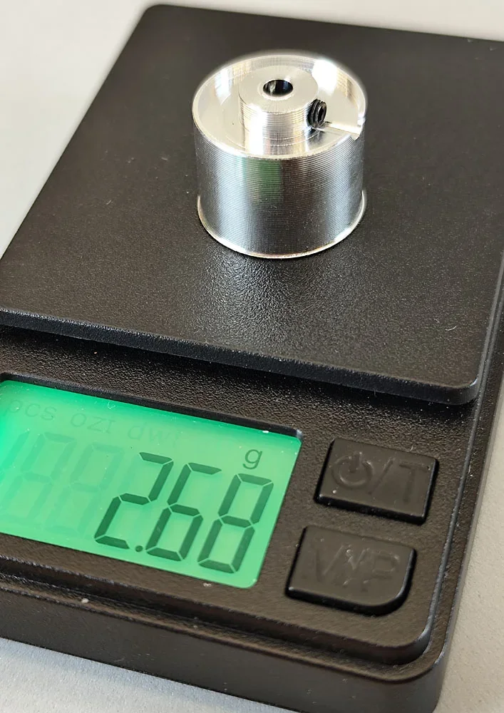 Felgen Racing-B Ø17,5x13-15mm f.Ø3mm Flachhump Aluminium m.M3