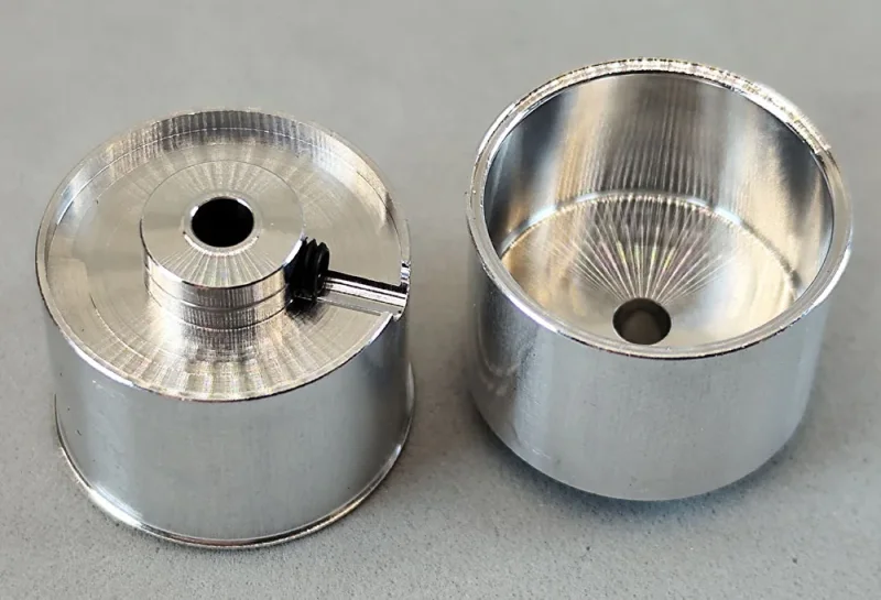 Felgen Racing-B, Alu, AD Ø18,5x13-15mm, ID 16.9 m, f.Ø3mm Flachhump Aluminium m.M3