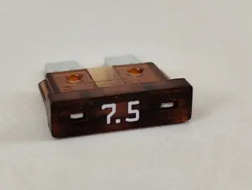 Flachstecksicherung 7,5A / 32V, KFZ-Standart-Sicherung für den ACD 5 / Pro / L