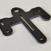 Frontdämpfer, Front-Achsträger, GFK schwarz, 1,5 mm dick., f. SLOT-GO-KART by SCT