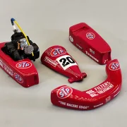 Lackierte Bauteile für den SLOT-GO-KART KIT - V3