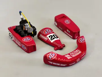 Lackierte Bauteile für den SLOT-GO-KART KIT - V3