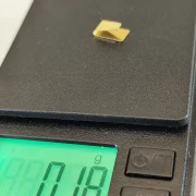 Leitkiel-Kontaktclip (1) 1:24 Messing zum Stromabnehmer-/Motorkabelanschluß f. -Leikiele