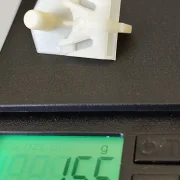 Leitkiel Red Fox CUTDOWN (nieder), "High Performance", weiss, ohne Gewinde