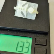 Leitkiel Red Fox CUTDOWN (nieder), weiss, mit Gewinde vorgeschnitten