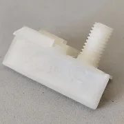 Leitkiel Red Fox CUTDOWN (nieder), weiss, mit Gewinde vorgeschnitten