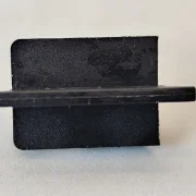 Leitkiel Red Fox uncut (hoch), schwarz, mit Gewinde vorgeschnitten