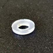 M3 Kunststoff Unterlegscheibe (1), hart, 3x6x1