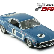 MUSTANG BOSS Trans-AM Laguna Seca 1969 - #1 Mustang Clubs Racing Team Peter Revson BRM in Rennversion mit Metall-Chassis