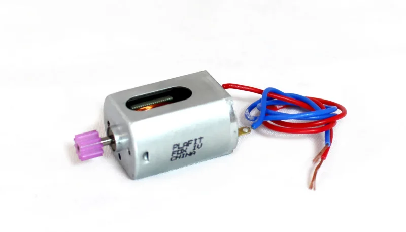 Motor Fox IV (26500UpM/12V) m.gehäuseseitiger Ø2mm Welle