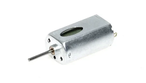Motor SRP Slimline D5 Speed35 – 35000 U/min bei 12 V, Competition Serie, Slim Can mit Welle Ø1,5 mm gehäuseseitig