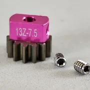 Motorritzel SCALEAUTO Removeable Ergal 13Z M50 Ø7,5mm Aluminium m.Alunabe f.Ø2mm