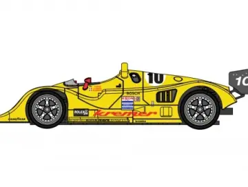 RevoSlot Slotcar 1:32 Analog REVOSLOT K8 No. 10 — Rennversion, Metall-Chassis