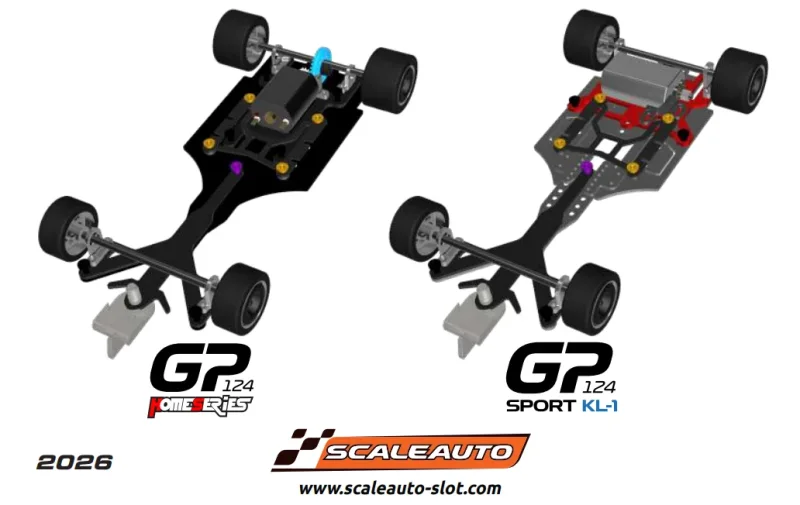 SCALEAUTO 1/24 - GP 124 - White Racing Kit - Vorschau - Reservierungspreis