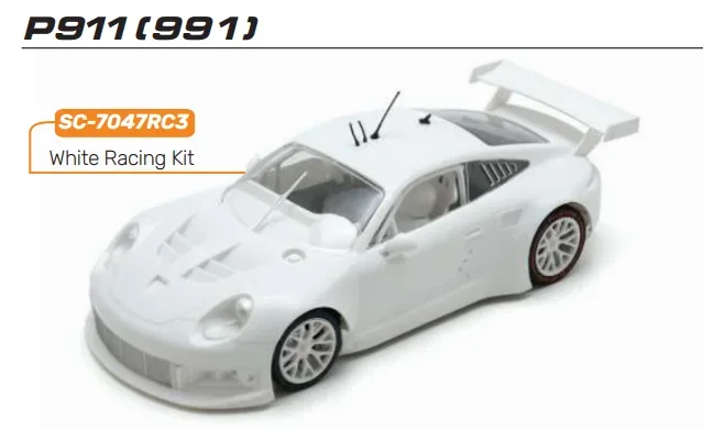 SCALEAUTO 1/24 - P911 ( 991) - White Racing Kit - Vorschau - Reservierungspreis