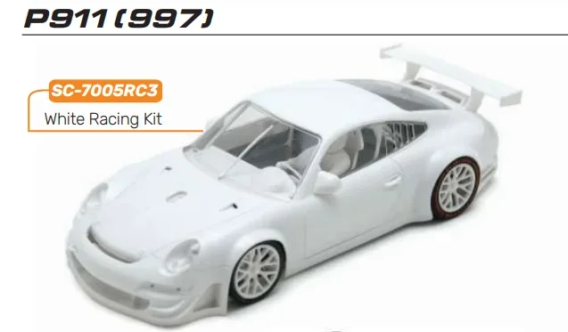 SCALEAUTO 1/24 - P911 ( 997) - White Racing Kit - Vorschau - Reservierungspreis