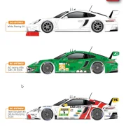 SCALEAUTO 1/24 - V-Series LMH - White Racing Kit - Vorschau - Reservierungspreis