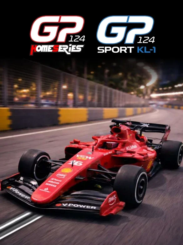 SCALEAUTO 1/24 - GP 124 - White Racing Kit - Vorschau - Reservierungspreis