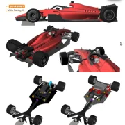 SCALEAUTO 1/24 - GP 124 - White Racing Kit - Vorschau - Reservierungspreis