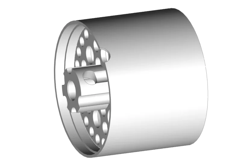SCT-ALU-Felge (Light), Hinten B 13 mm, AD 14.0 bis 21.0 mm, Achse D 3.0mm, 7075 Alu, gehärtet, M3 Madenschraube, halb innenliegende Achsnabe/Schraube