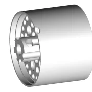 SCT-ALU-Felge (Light), Hinten B 13 mm, AD 14.0 bis 21.0 mm, Achse D 3.0mm, 7075 Alu, gehärtet, M3 Madenschraube, halb innenliegende Achsnabe/Schraube