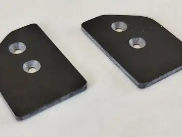 SCT-SF, GFK/CFK/ME Gewichte f. Chassis (2), 1.0/1.5/2.0 mm