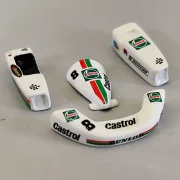 Lackierte Bauteile für den SLOT-GO-KART KIT - V2