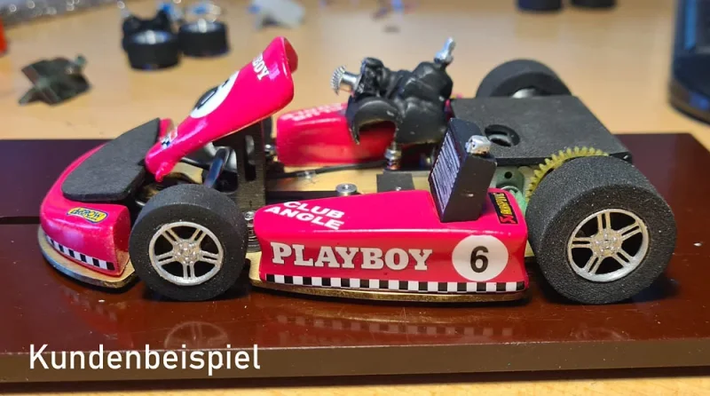 SLOT-GO-KART KIT - Vollgefedert (vorne, hinten), by SCT