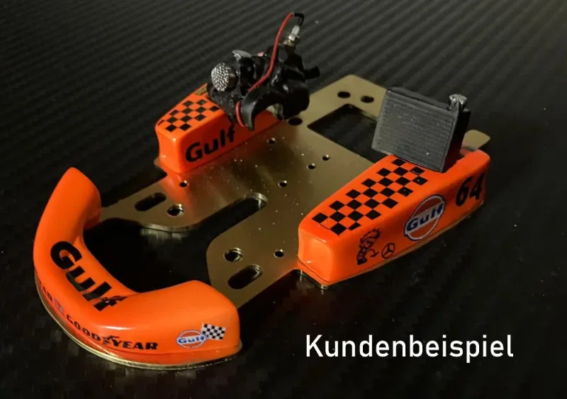 SLOT-GO-KART KIT - Vollgefedert (vorne, hinten), by SCT