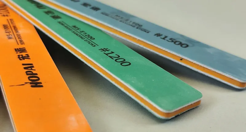 Schleifset 6 Stück von #400-1500, leicht flexibel, beidseitig