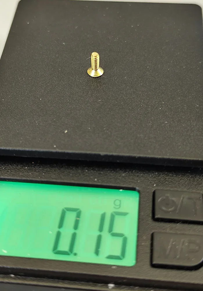 Senkkopfschraube, Kreuz, Messing, M2 von 5-10mm