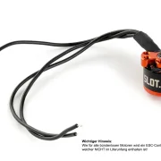 Slot.it Motor Slot.it MB01 Brushless (24000U@12V) inkl. Anschlusskabel, mit Ø2mm Antriebswelle